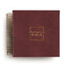 Illustrating Bible CSB - Spiral Bound Bible Journal, Cranberry