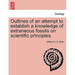 Outlines of an Attempt to Establish a Knowledge of Extraneous Fossils on Scientific Principles.