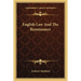 English Law And The Renaissance