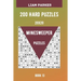 Minesweeper Puzzles - 200 Hard Puzzles 20x20 Book 13