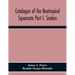 Catalogue Of The Neotropical Squamata Part I. Snakes