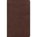 KJV Single-Column Personal Size Bible, Brown Leathertouch