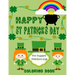 Happy St. Patrick's Day Coloring Book for Toddlers and Preschool kids: little boys and girls celebrate with fun Irish symbols and traditions