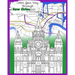 Color Your Way Through New Orleans: Adult Coloring Book: NEW Edition! Same art, thinner paper, lower price!