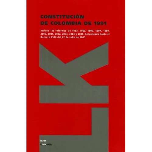 Constitución política de la República de Colombia de 1991
