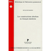 Les Constructions Absolues En Francais Moderne