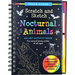 Scratch & Sketch Nocturnal Animals