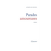 Parades amoureuses