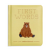 First Words with Cute Embroidered Friends: A Padded Board Book for Infants and Toddlers Featuring First Words and Adorable Embroidery Pictures