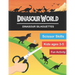Dinasour World: Dinasour Silhouette: Scissor Skills Workbook Very Fun Activity and Full of New Knowledge for KIds Age 3-5 and Adults