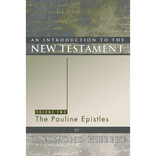 An Introduction to the New Testament, Volume 2