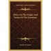 Ethics On The Origin And Nature Of The Emotions