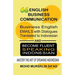 Business English Communication, Business English Emails with Dialogues Translated to Indonesian