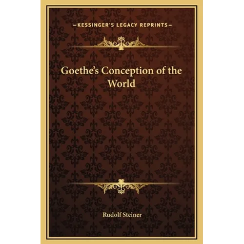 Goethe's Conception of the World