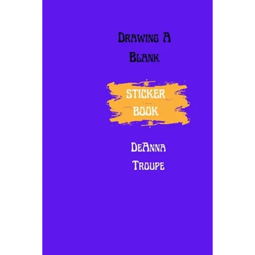 Drawing A Blank Sticker Book