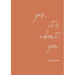 yes, it's about you