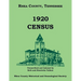 1920 Rhea County, Tennessee, Census
