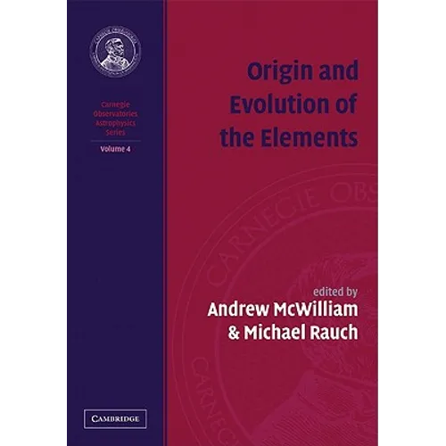Origin and Evolution of the Elements