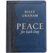 Peace for Each Day, Large Text Leathersoft: Devotions to Comfort Your Soul and Calm Your Mind (a 365-Day Devotional) - The Perfect Father's Day Gift f
