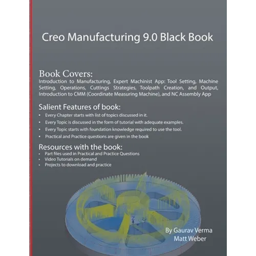 Creo Manufacturing 9.0 Black Book