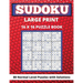 Sudoku Large Print 16x 16: 80 Sudoku Puzzles Normal Level Brain Games Book for Adults and Seniors Great Gift for Any Sudoku Lovers