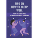 Tips On How To Sleep Well: How To Sleep Well At Night Without Thinking: The Science Of Sleep