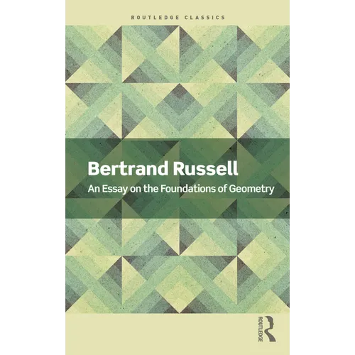 An Essay on the Foundations of Geometry