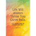 Life Will Always Throw You Curve Balls: It's Your Job To Swing The Bat: Motivational Quote Lined Notebook