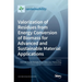 Valorization of Residues from Energy Conversion of Biomass for Advanced and Sustainable Material Applications