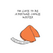 Too Late to Be a Fortune Cookie Writer