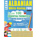 Learn Albanian While Having Fun! - For Beginners: Easy to Intermediate - Study 100 Essential Thematics with Word Search Puzzles - Vol.1