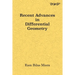 Recent Advances in Differential Geometry