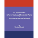 An Argument for a New National Centrist Party