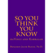 So You Think You Know: da Vinci and Kabbalah