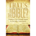 That's in the Bible?: Scripture's User-Friendly Impact on Everyday Conversation