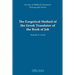 The Exegetical Method of the Greek Translator of the Book of Job