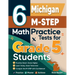 6 Michigan M-STEP Grade 5 Math Practice Tests: A Complete Guide to Building Math Mastery and Excelling on the Michigan M-STEP Test