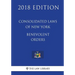 Consolidated Laws of New York - Benevolent Orders (2018 Edition)