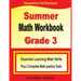 Summer Math Workbook Grade 3: Essential Summer Learning Math Skills plus Two Complete Common Core Math Practice Tests