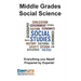 Middle Grades Social Science Skill Practice: Practice Test Questions for US History, World History, Geography, Civics, and Economics