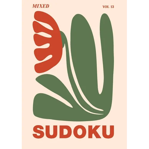 Mixed Sudoku: 108 Sudoku Puzzles, Easy to Hard - Bold, Beautifully Designed Pretty Puzzle Book for Every Skill Level