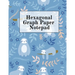 Hexagonal Graph Paper Notepad: Hexagon Notebook (.2" per side, small) - Draw, Doodle, Craft, Tilt, Quilt, Video Game & Mosaic Decoration Project Compo