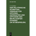 Der Militärische Schriftenverkehr Für Offizieraspiranten Und Offiziere Des Beurlaubtenstandes (in 50 Beispielen): Nebst Einer Einteilung Der K. B. Arm