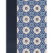 Rvr 1960 Biblia de Apuntes Edición Letra Grande, Piel Fabricada Y Mosaico Crema Y Azul