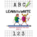 Learn to Write: Tracing and printing letters and numbers. Handwriting activity workbook for pre-K