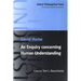 An Enquiry Concerning Human Understanding