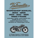 Velocette - Mov - Mac - Mss 1933-1952 Rigid Frame Workshop Manual & Illustrated Parts Manual