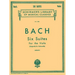 6 Suites: Schirmer Library of Classics Volume 1564 Viola Solo