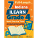 7 Full-Length Indiana ILEARN Grade 4 Math Practice Tests: Your Path to Confidence, Mastery, and Top Scores on the Indiana ILEARN Exam