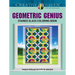 Creative Haven Geometric Genius Stained Glass Coloring Book